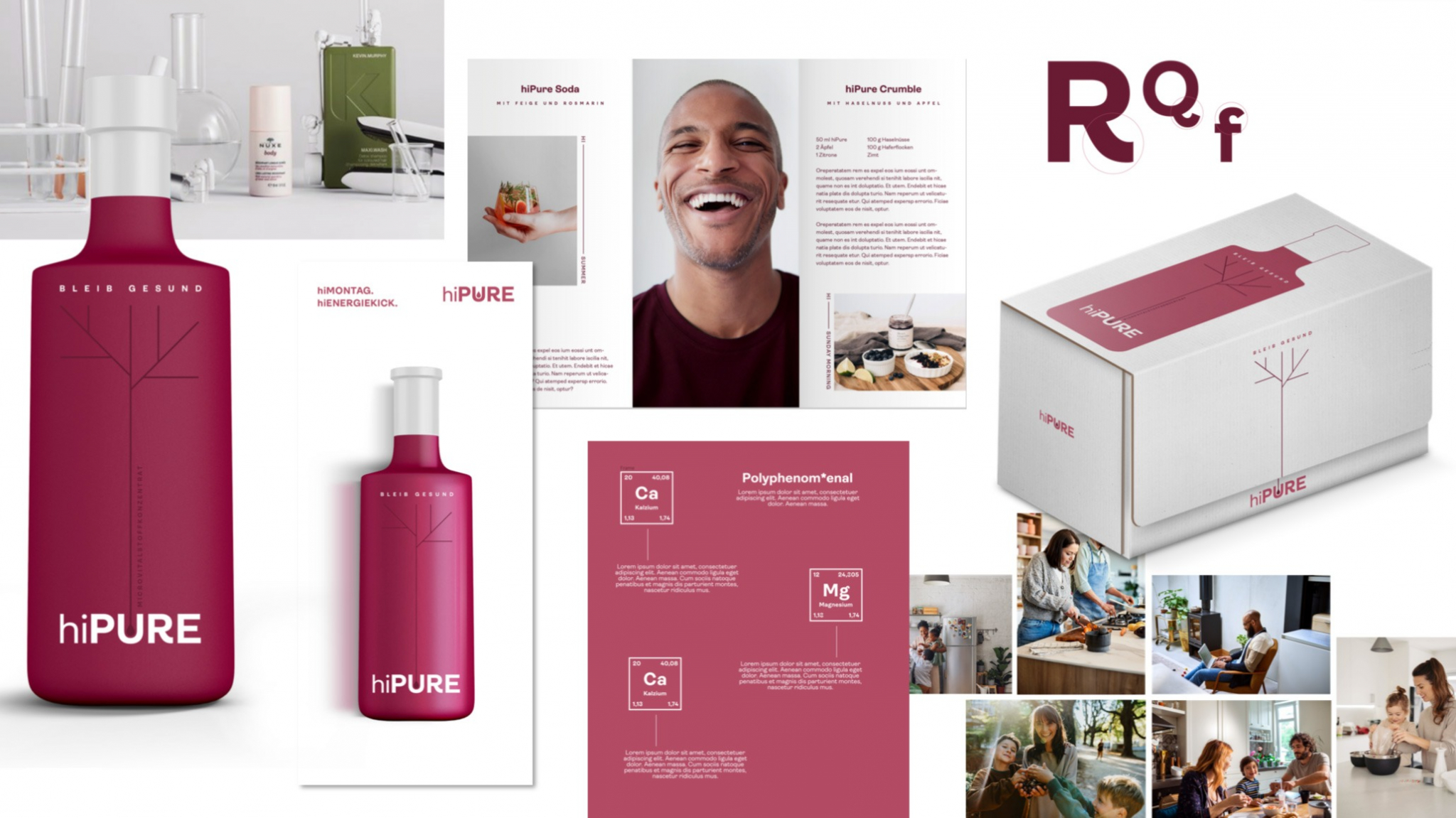 hiPURE: visueller Markenauftritt