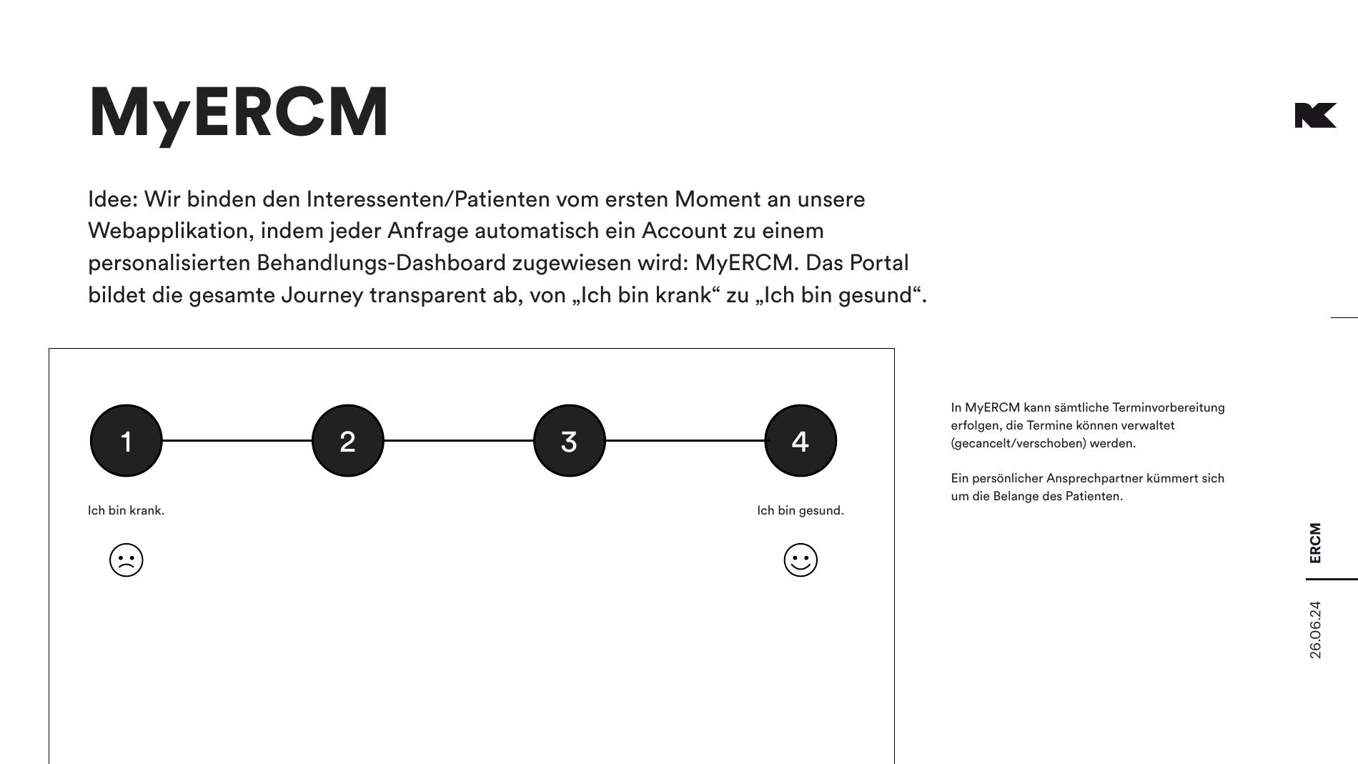MyERCM: die gesamte Patientenreise im persönlichen Portal