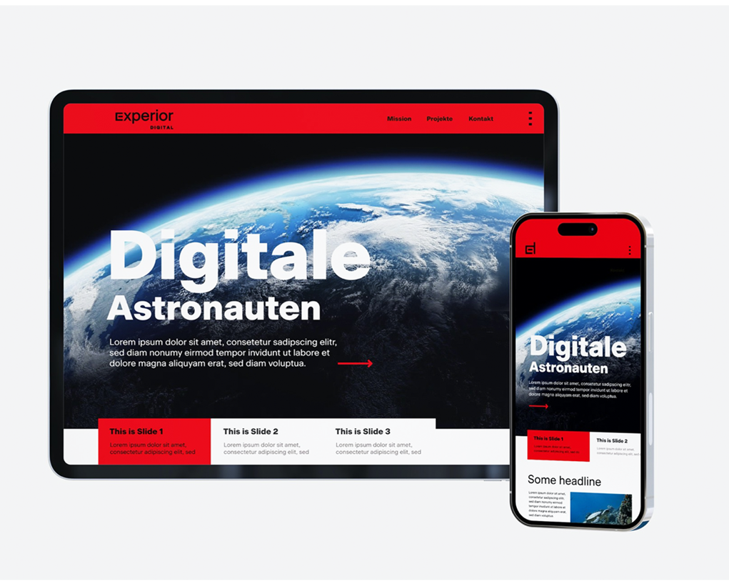 Designroute – responsive Website
