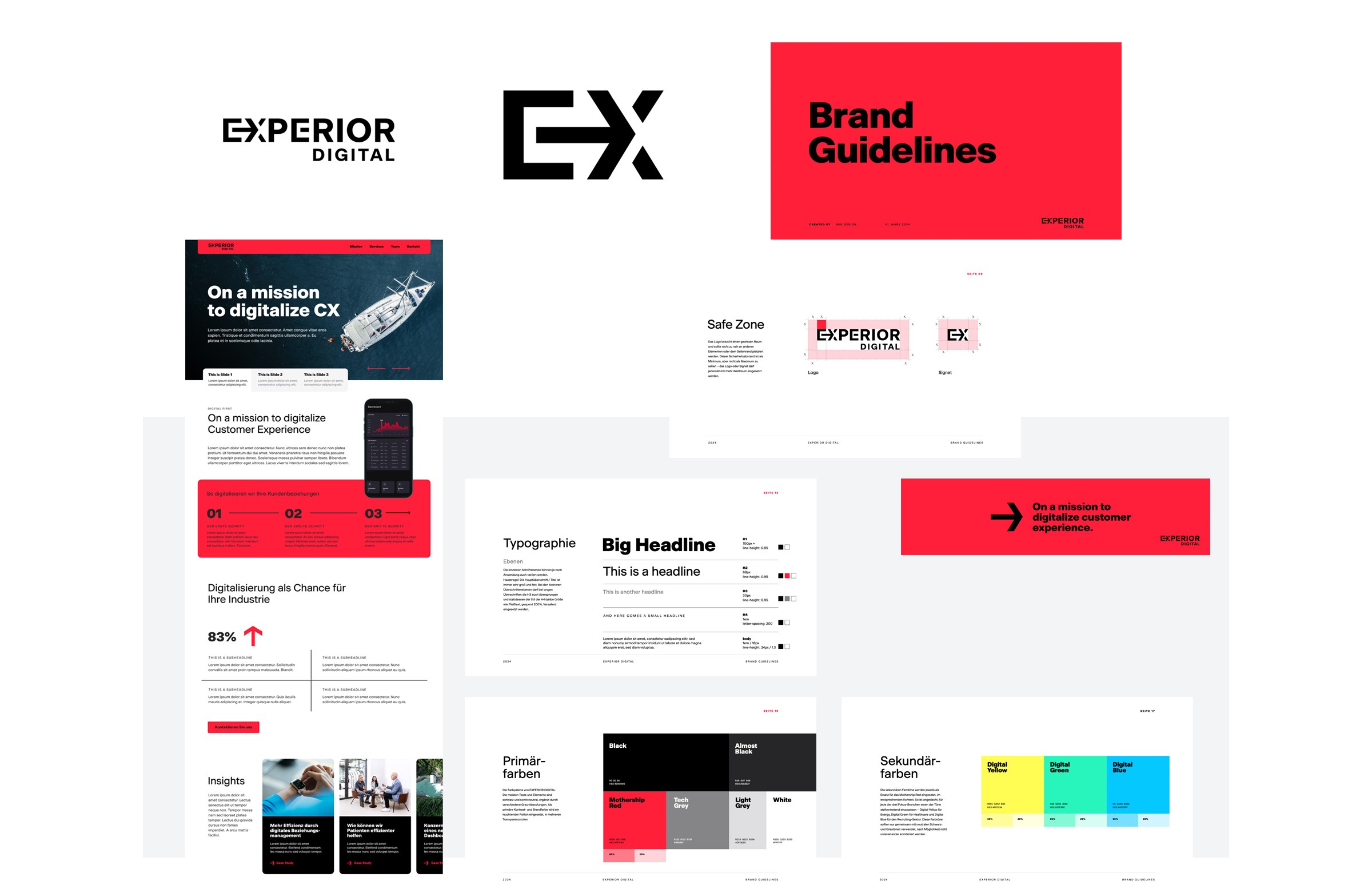 EXPERIOR DIGITAL – Corporate Design und digitale Anwendung