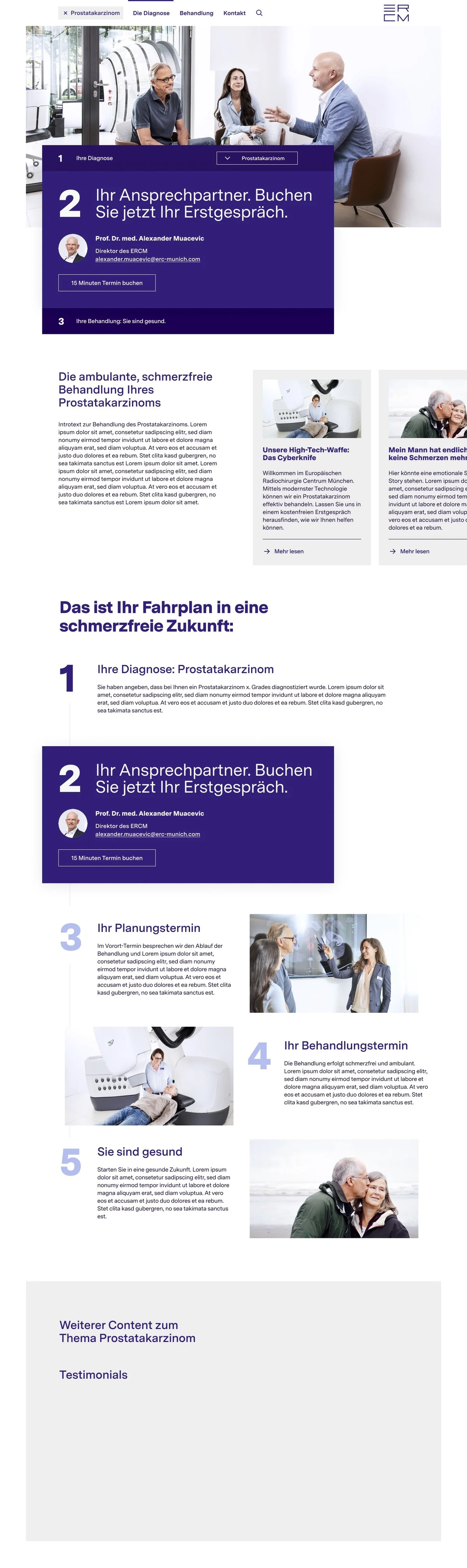 ERCM – individuelle Behandlungsstrecke