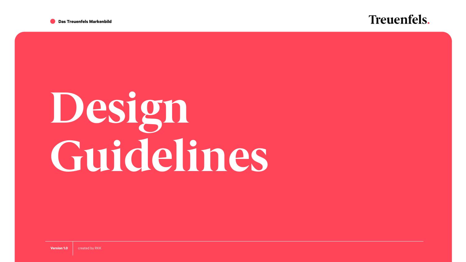 Design Guidelines
